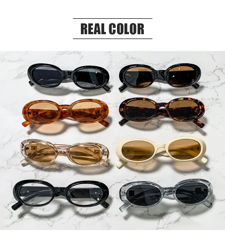 Women's Black Cat Sunglasses UV400 Black Frame — feature 16