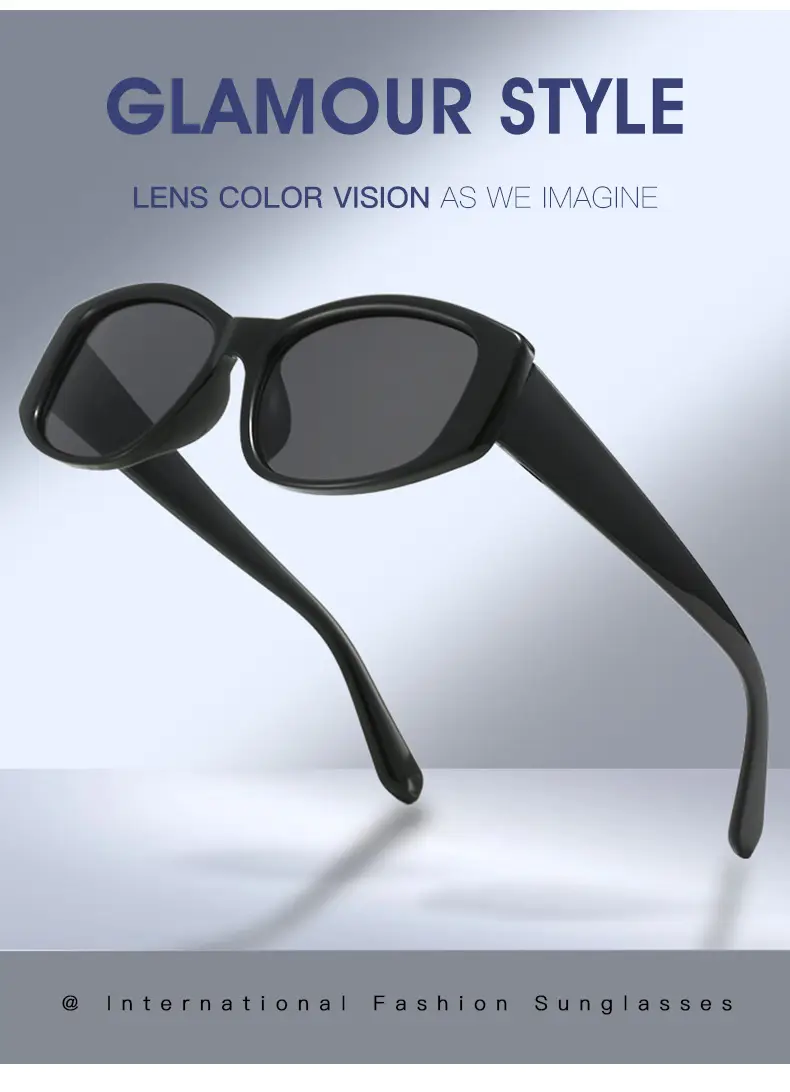 Silver Frame Black Sunglasses for Women — feature 8