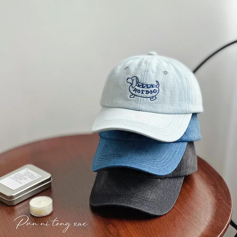 Women's Embroidered Washable Sun Hat for Spring Summer