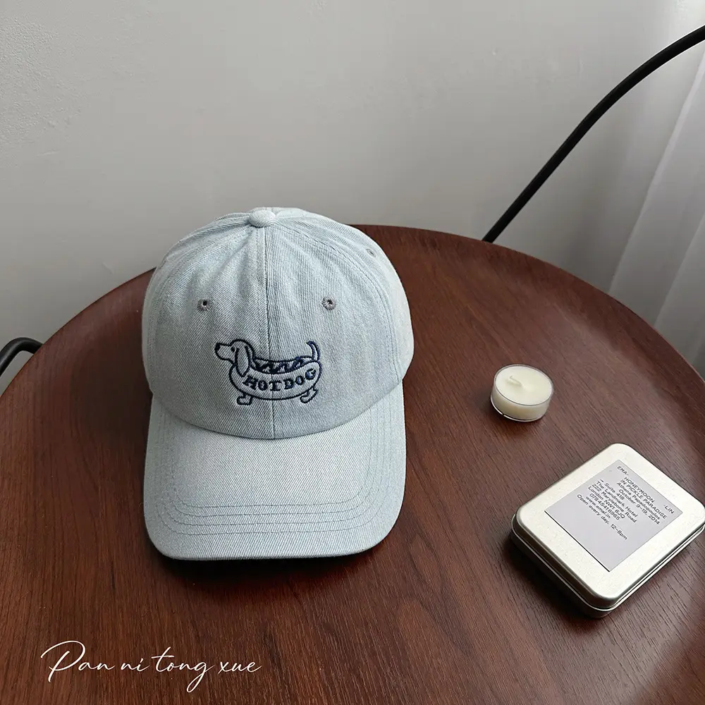 Women's Embroidered Washable Sun Hat for Spring Summer