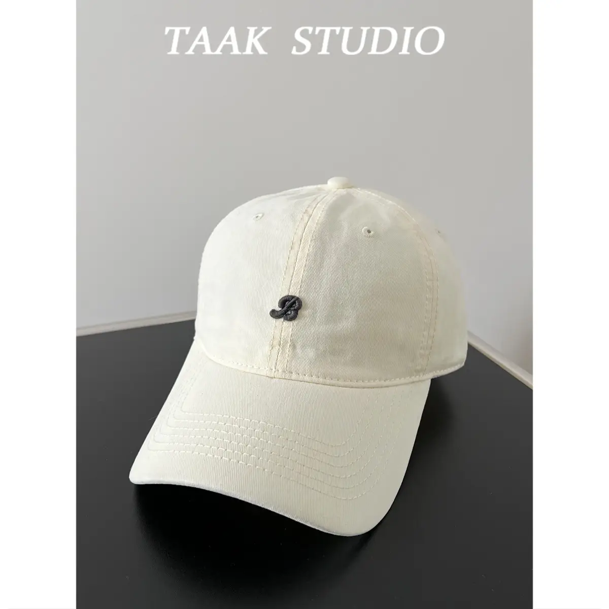 Women's Brown R-Ball Cap Spring Summer Casual All-Match - Image 10