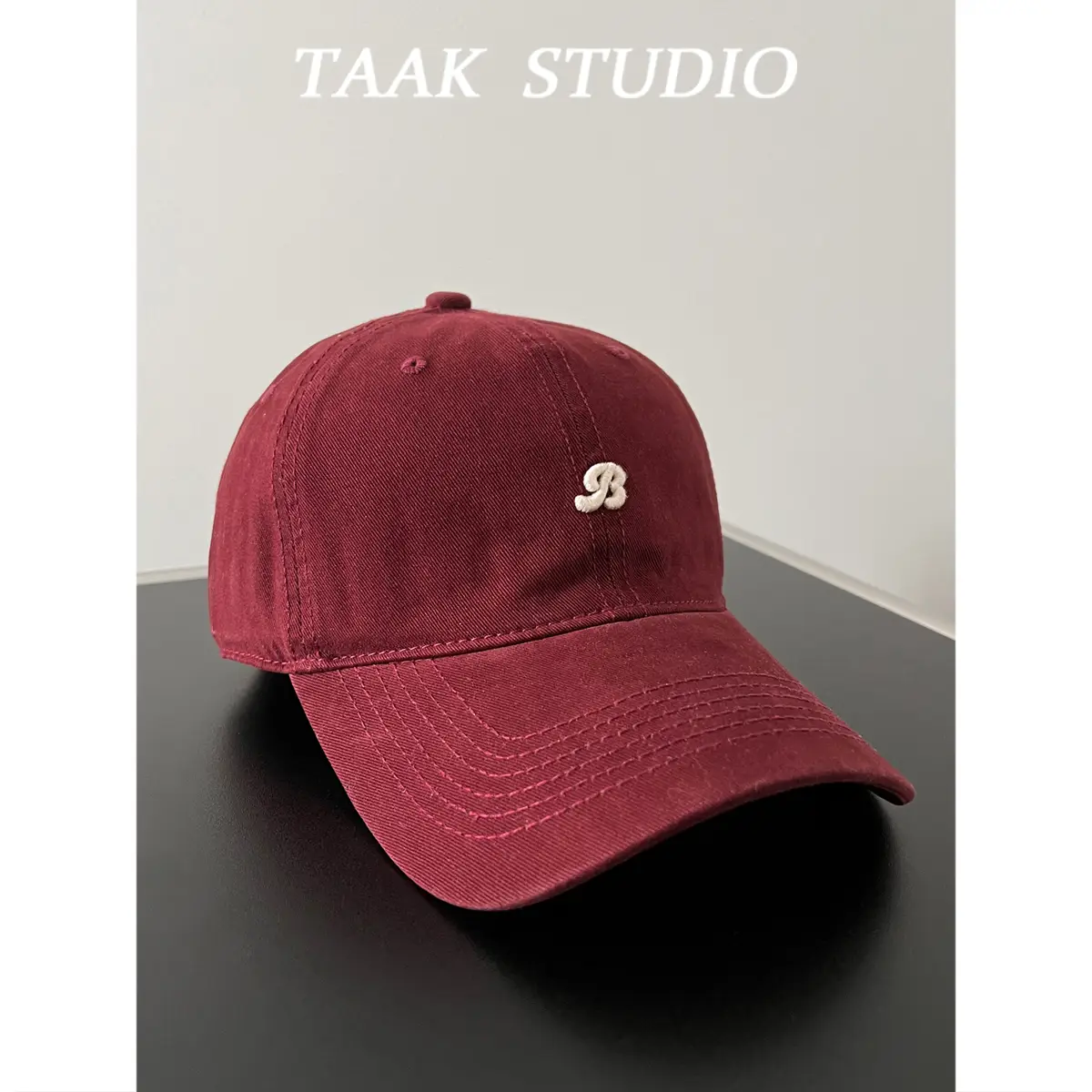 Women's Brown R-Ball Cap Spring Summer Casual All-Match - Image 6