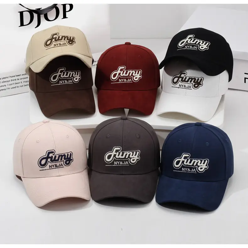 Black Embroidered Baseball Cap for Men Women Spring Autumn — feature 8
