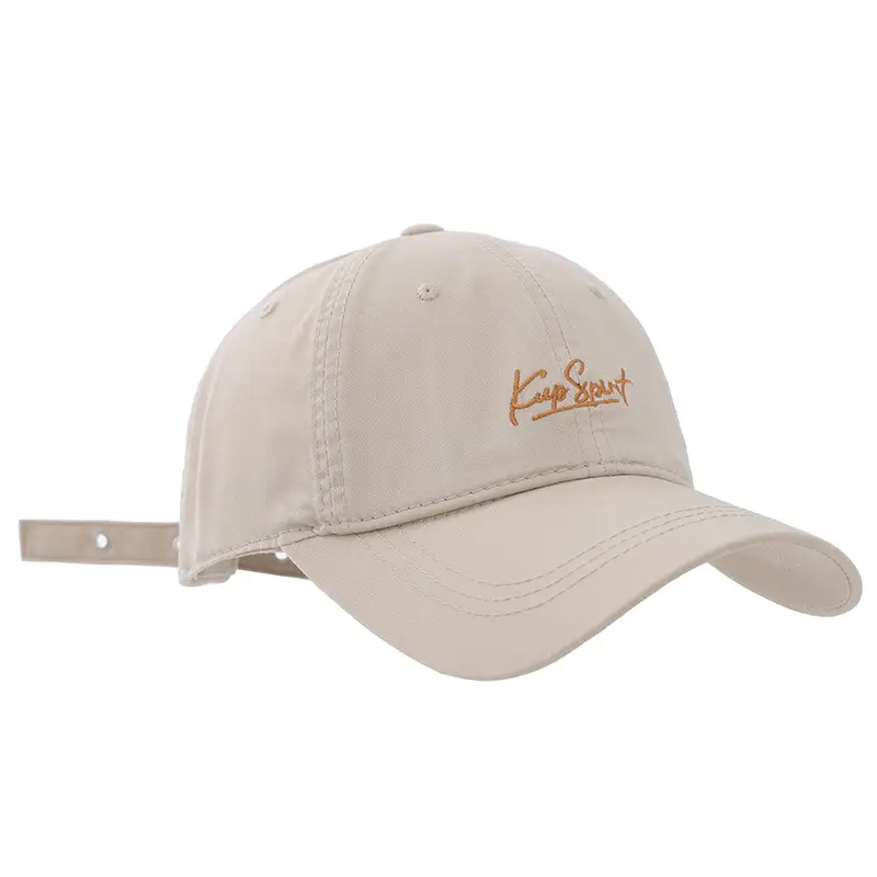 Korean Embroidered Black Baseball Cap for Women - Image 3