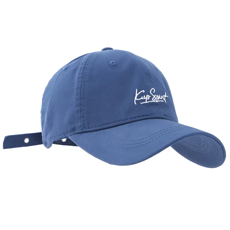 Korean Embroidered Black Baseball Cap for Women - Image 6