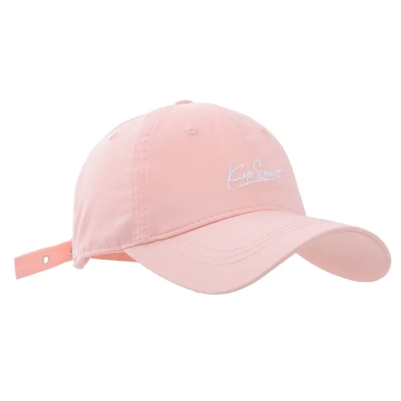 Korean Embroidered Black Baseball Cap for Women - Image 7