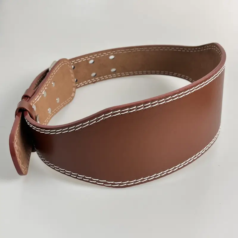 Red Fitness Waist Belt for Squat & Pulls - Image 7