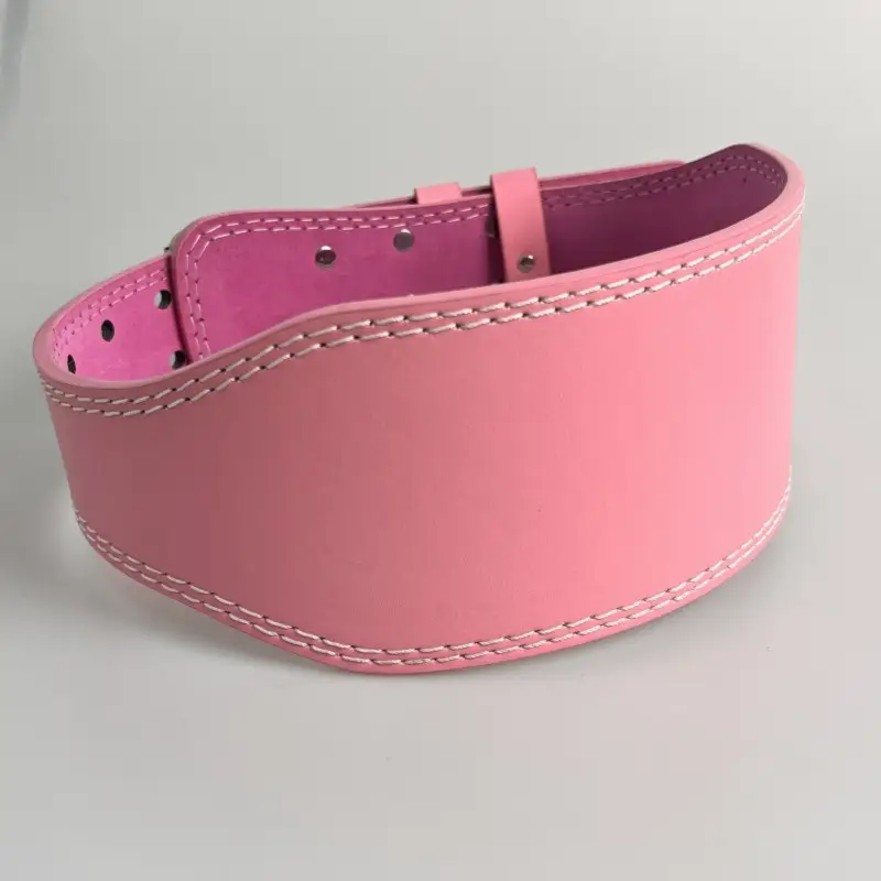 Red Fitness Waist Belt for Squat & Pulls - Image 3