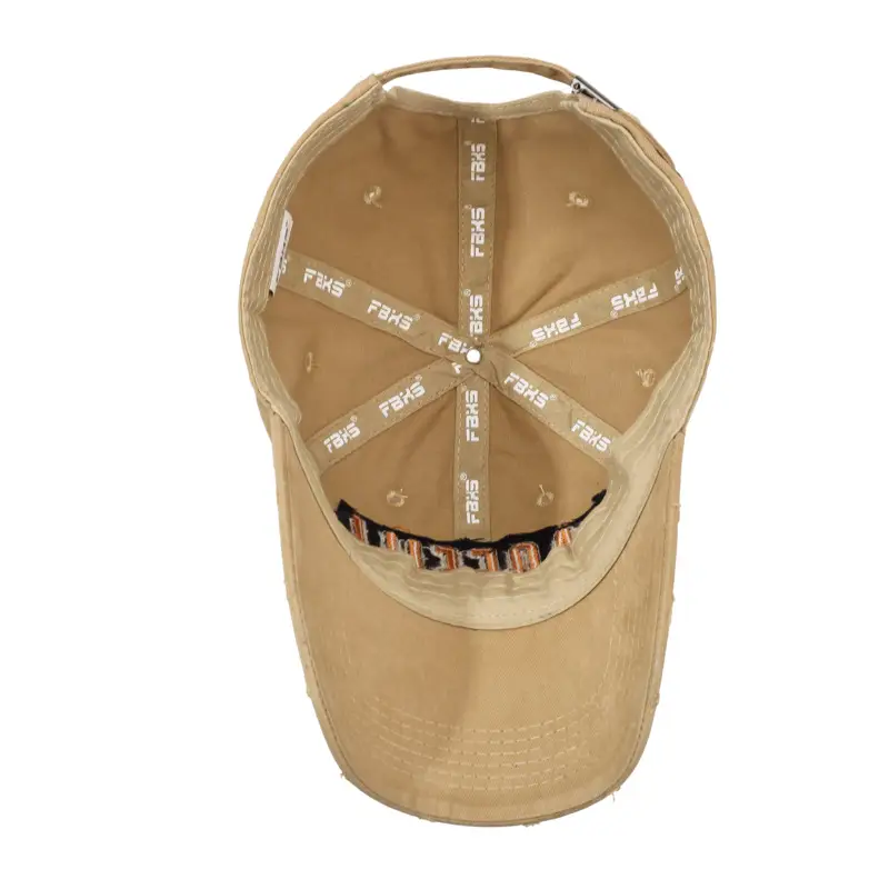 Distressed Embossed Letter Cap for Men Women Sunshade - Image 11