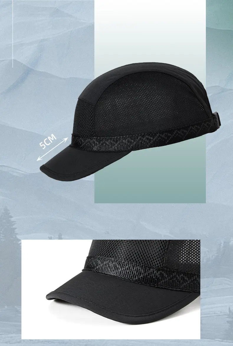 Women's Beige Mesh Cap Outdoor Sunscreen — feature 14