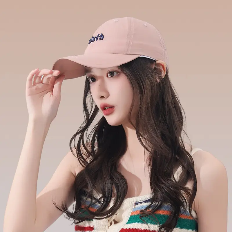 Women's 6th Embroidered Baseball Cap Spring Summer Duck Tongue Hat — feature 12