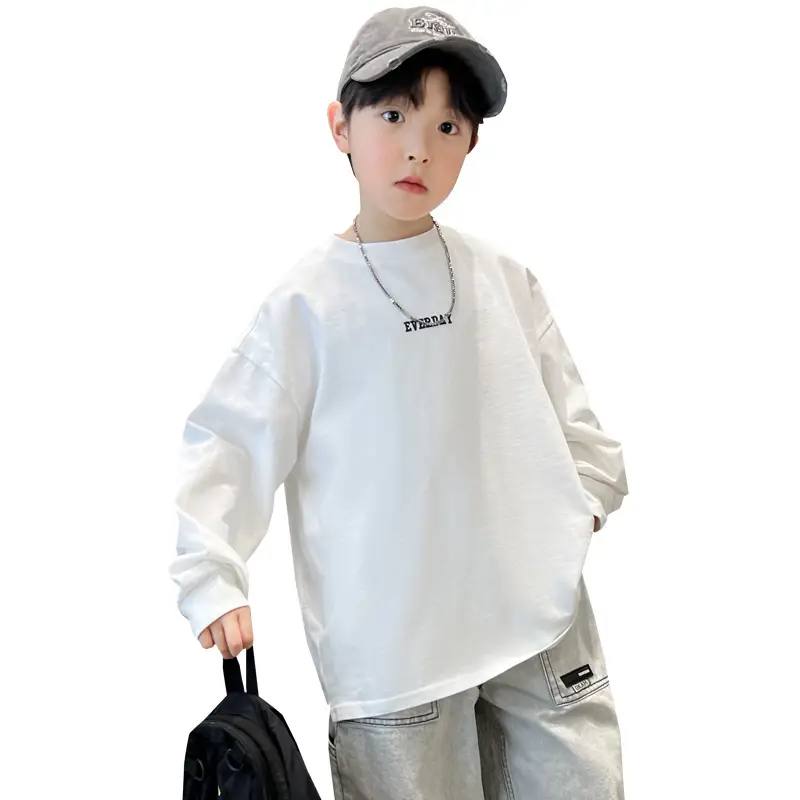 Kids White Graphic Track Suit 2026 Spring Set - Image 6