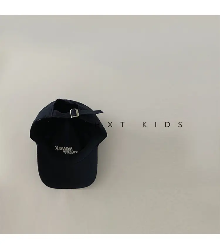 Purple Kids Cap with Letter Embroidery Sunshade — feature 12