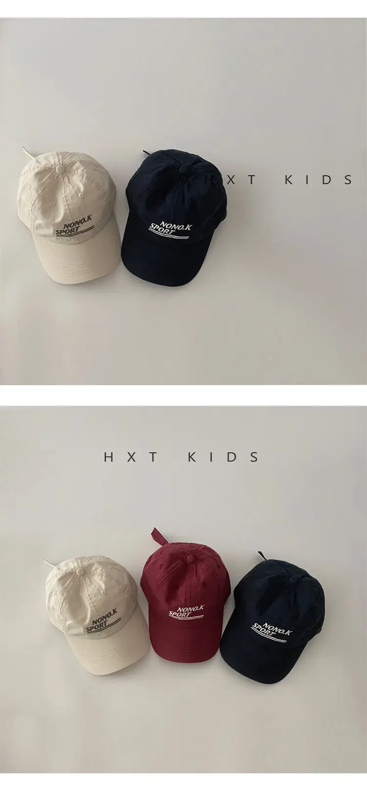 Purple Kids Cap with Letter Embroidery Sunshade — feature 4