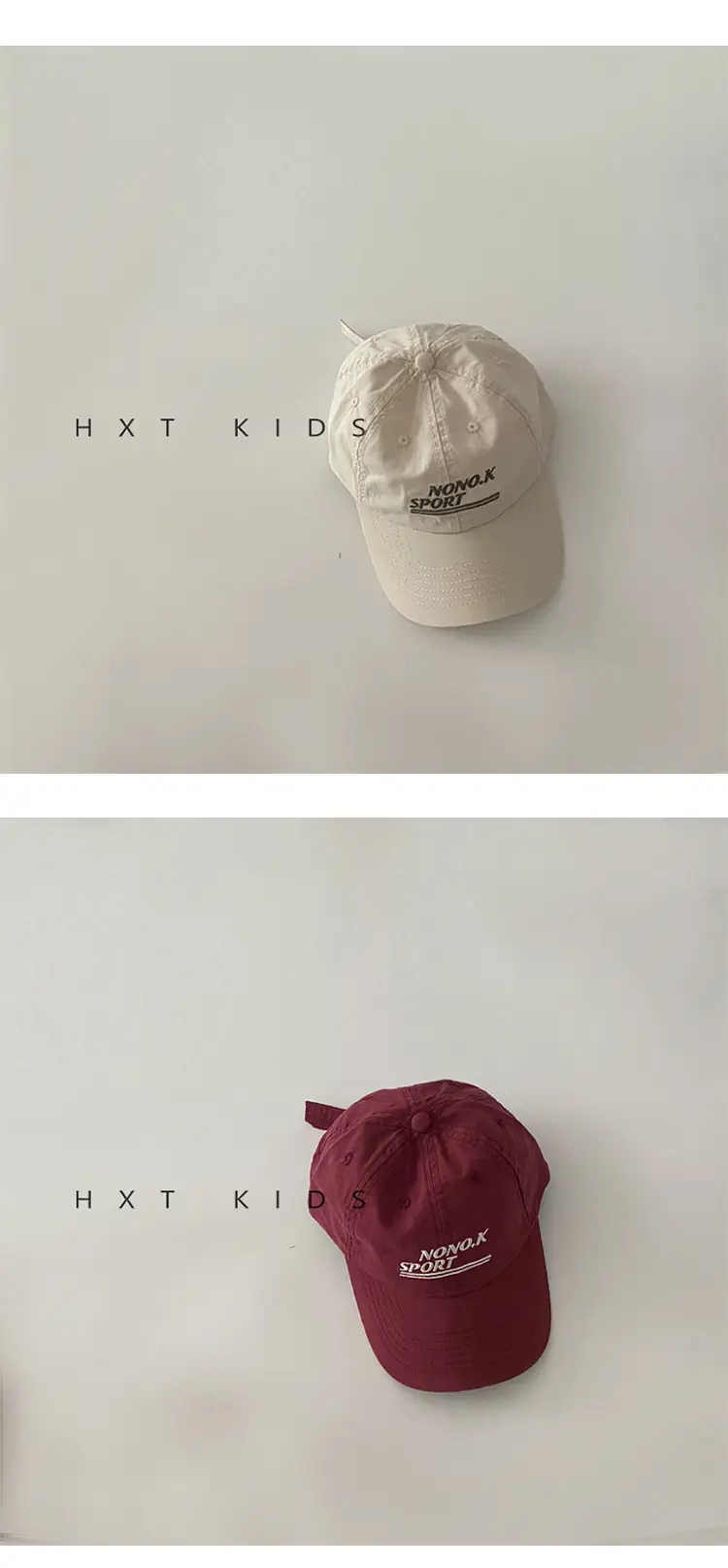 Purple Kids Cap with Letter Embroidery Sunshade — feature 7
