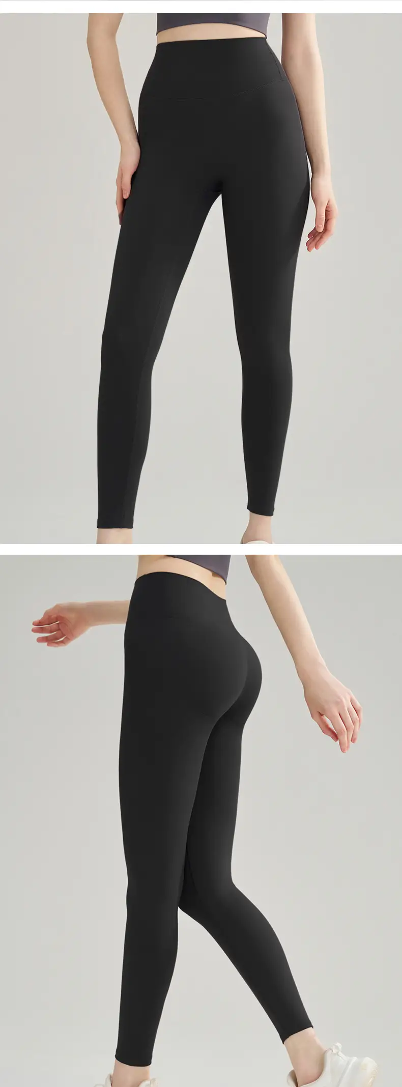 Women High-Waist Butt Lifting Padded Fitness Pants Peach — feature 16