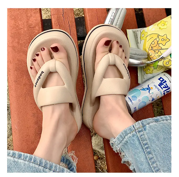 2025 New EVA Flip Flops Women's Summer Home Travel Fashion Beach Thick Slippers for Women — feature 14