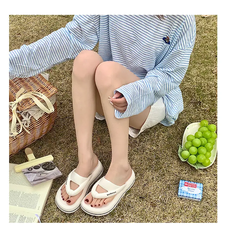 2025 New EVA Flip Flops Women's Summer Home Travel Fashion Beach Thick Slippers for Women — feature 16