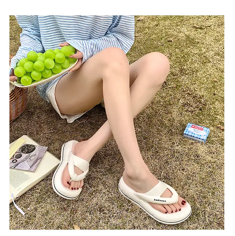 2025 New EVA Flip Flops Women's Summer Home Travel Fashion Beach Thick Slippers for Women — feature 18