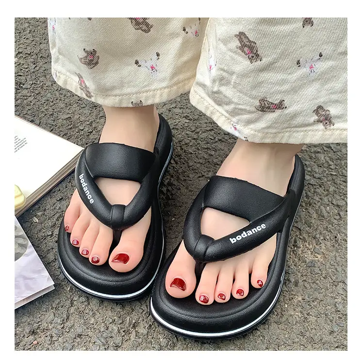 2025 New EVA Flip Flops Women's Summer Home Travel Fashion Beach Thick Slippers for Women — feature 27