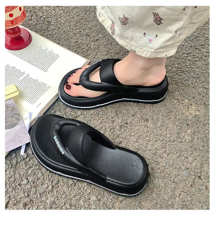 2025 New EVA Flip Flops Women's Summer Home Travel Fashion Beach Thick Slippers for Women — feature 28