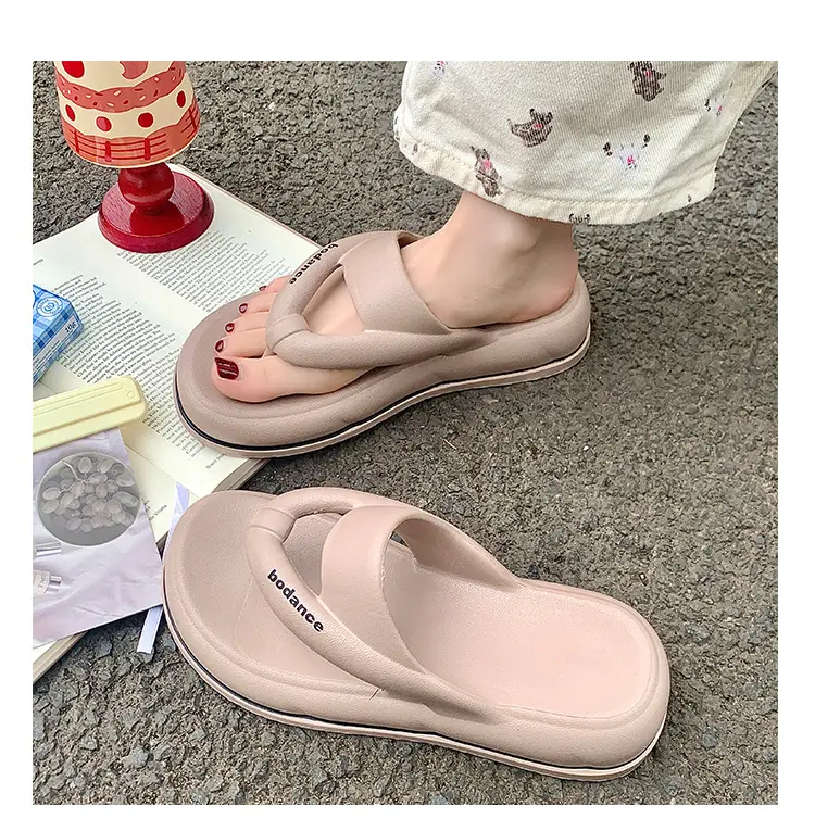 2025 New EVA Flip Flops Women's Summer Home Travel Fashion Beach Thick Slippers for Women — feature 29