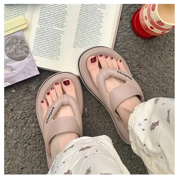2025 New EVA Flip Flops Women's Summer Home Travel Fashion Beach Thick Slippers for Women — feature 30