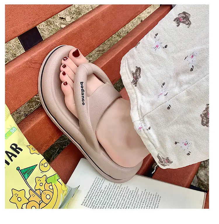 2025 New EVA Flip Flops Women's Summer Home Travel Fashion Beach Thick Slippers for Women — feature 32
