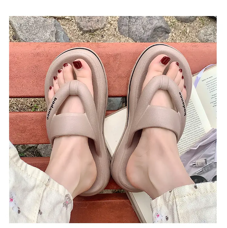 2025 New EVA Flip Flops Women's Summer Home Travel Fashion Beach Thick Slippers for Women — feature 33