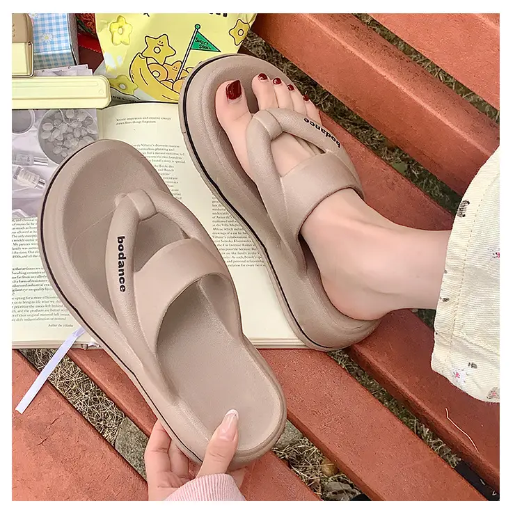 2025 New EVA Flip Flops Women's Summer Home Travel Fashion Beach Thick Slippers for Women — feature 34