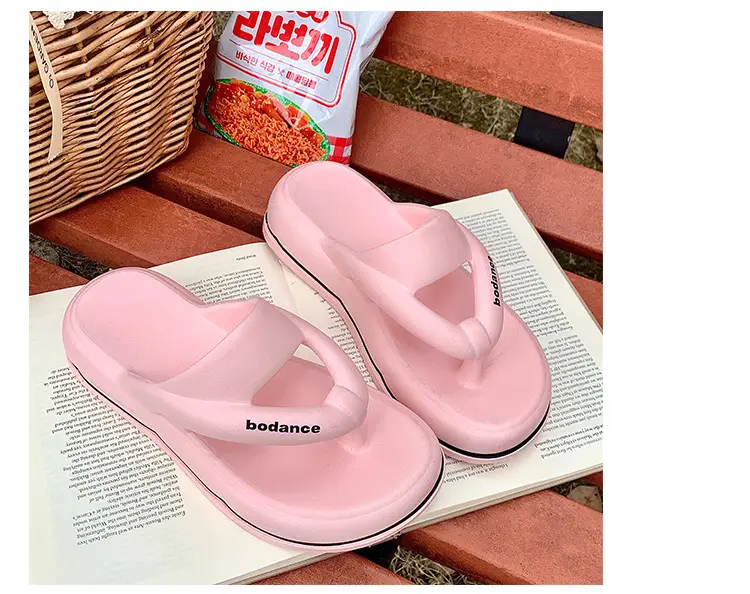 2025 New EVA Flip Flops Women's Summer Home Travel Fashion Beach Thick Slippers for Women — feature 44