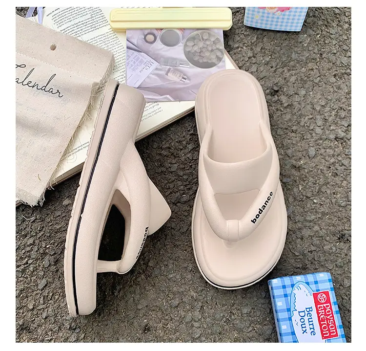2025 New EVA Flip Flops Women's Summer Home Travel Fashion Beach Thick Slippers for Women — feature 49