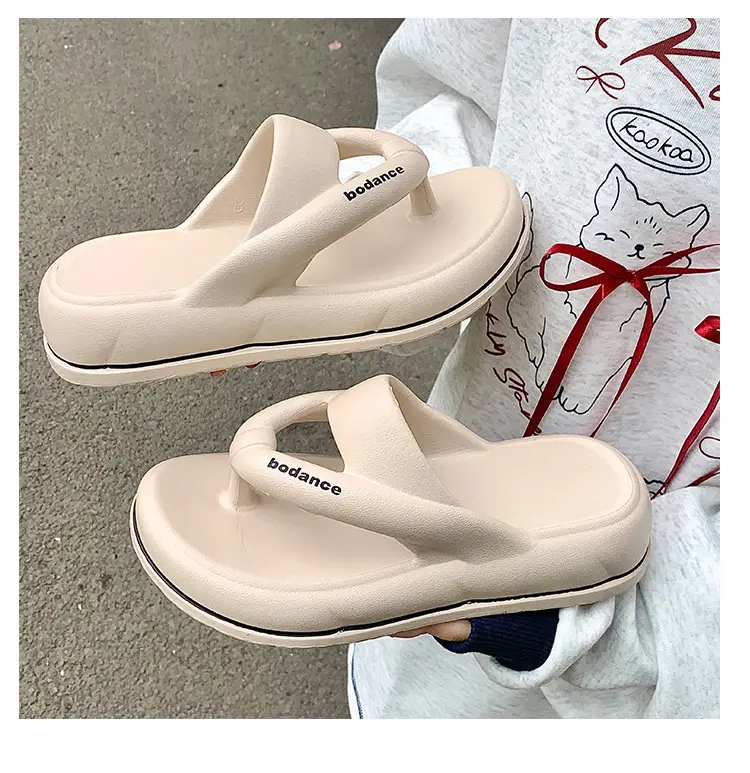 2025 New EVA Flip Flops Women's Summer Home Travel Fashion Beach Thick Slippers for Women — feature 50