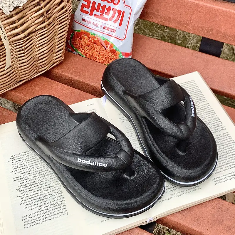 2025 New EVA Flip Flops Women's Summer Home Travel Fashion Beach Thick Slippers for Women - Image 4