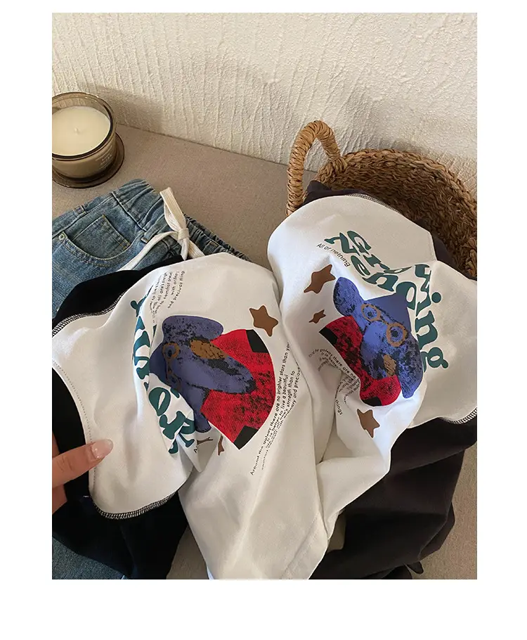 Children's Cotton Raglan Sleeve T-Shirt Boys Spring Autumn — feature 17