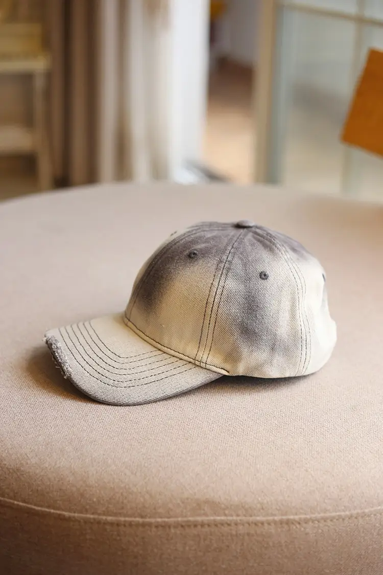 Washed Denim Hole Tie-Dye Baseball Hat Men Women Casual All-match — feature 12