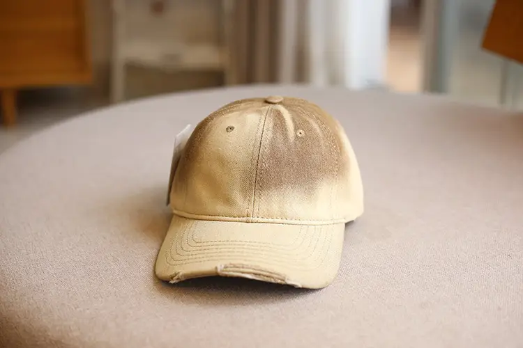 Washed Denim Hole Tie-Dye Baseball Hat Men Women Casual All-match — feature 14