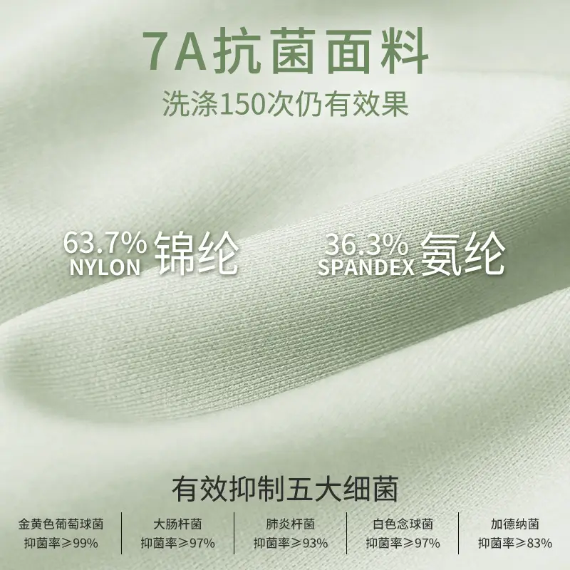 7A Antibacterial V-Neck Jelly Underwear for Women - Image 8