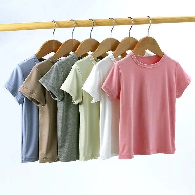 Baby Pink Short Sleeve T-Shirt Base Top