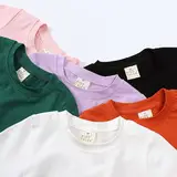Baby Pink Short Sleeve T-Shirt Base Top — feature 4