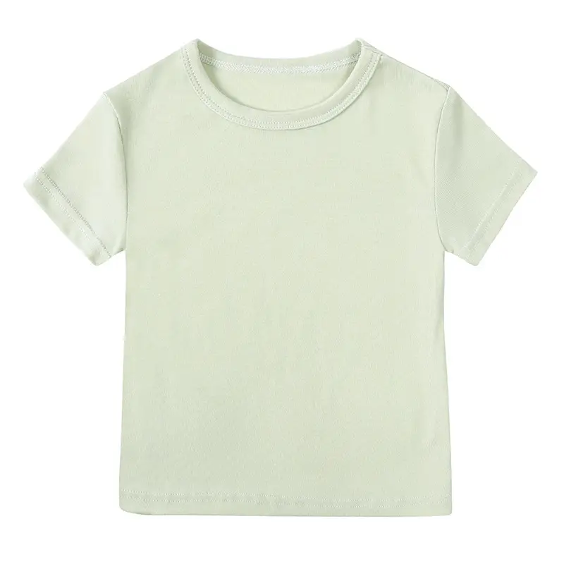 Baby Pink Short Sleeve T-Shirt Base Top