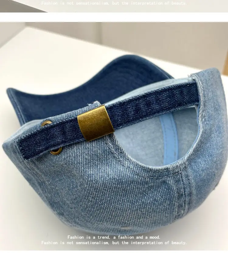 Women's Korean-style Denim Baseball Cap Spring Summer Sun Hat — feature 12