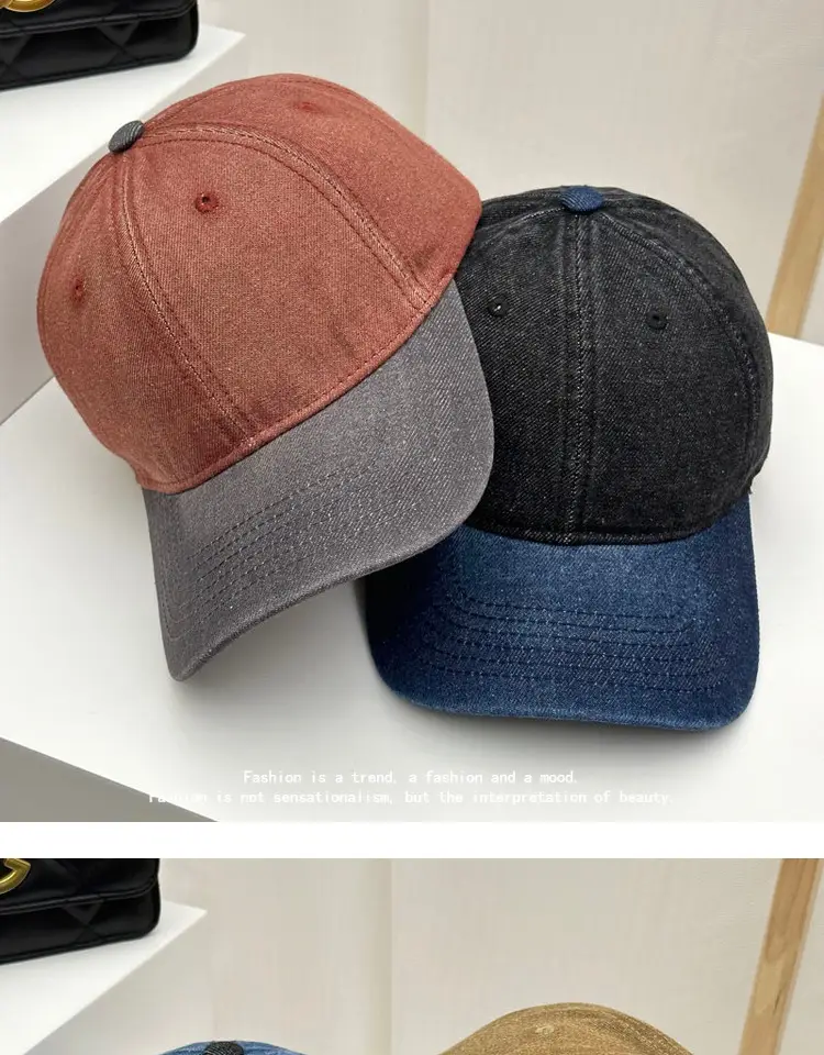 Women's Korean-style Denim Baseball Cap Spring Summer Sun Hat — feature 8