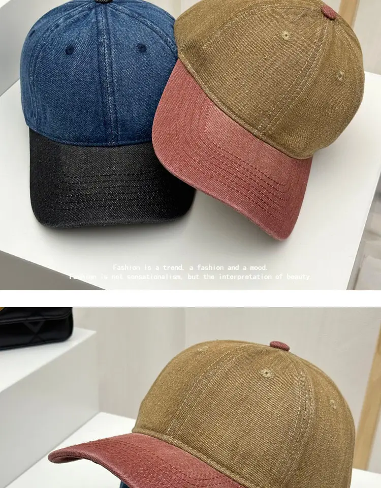 Women's Korean-style Denim Baseball Cap Spring Summer Sun Hat — feature 9