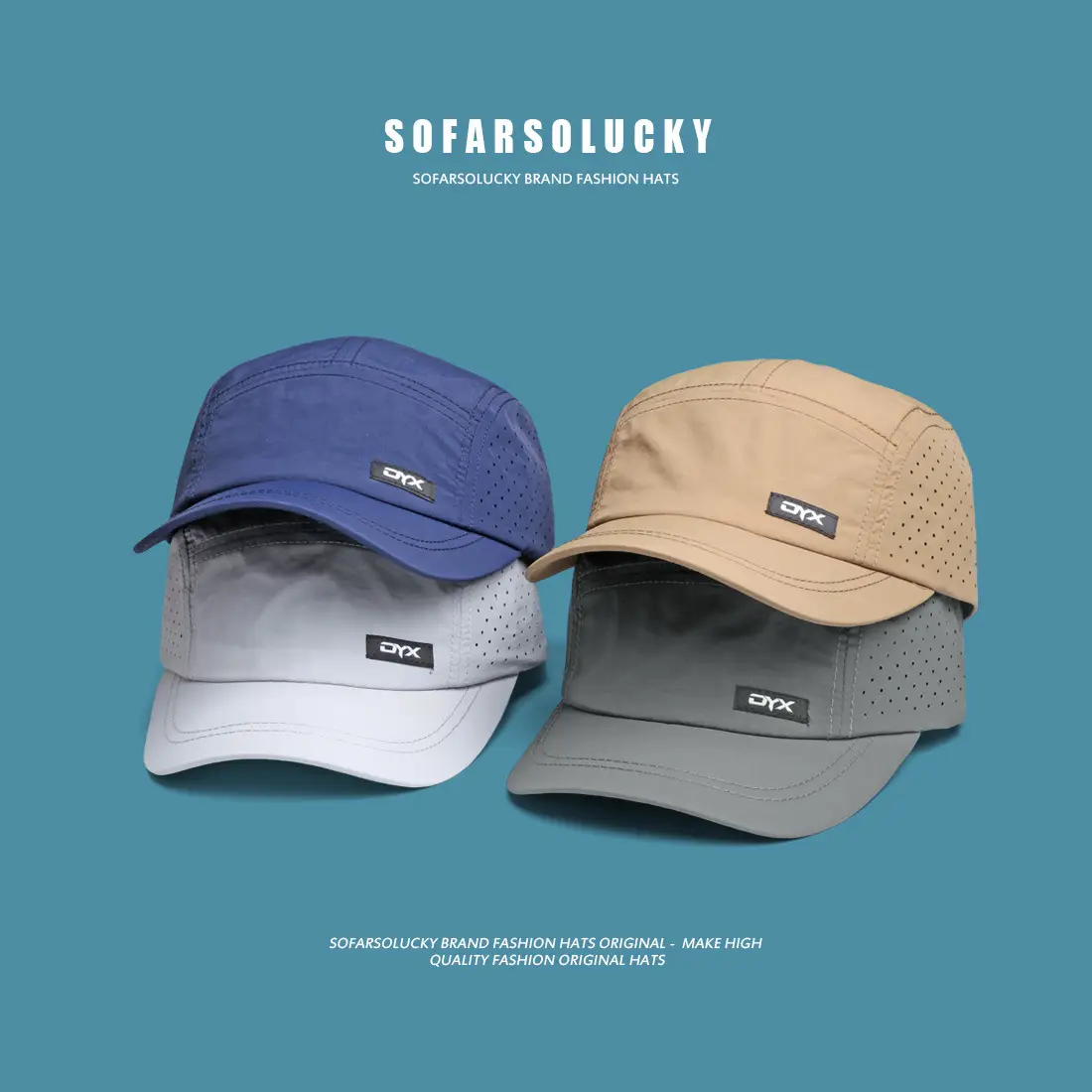 Japanese Style Retro Cap Men Summer Outdoor Sports Breathable Quick-drying Baseball Cap Thin Short Rim Sunhat - Image 9