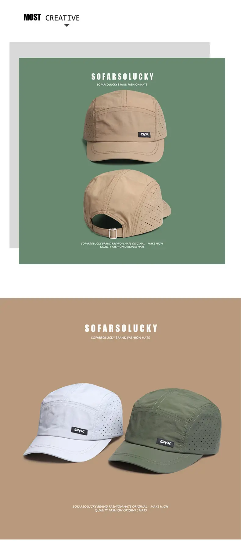 Japanese Style Retro Cap Men Summer Outdoor Sports Breathable Quick-drying Baseball Cap Thin Short Rim Sunhat — feature 4