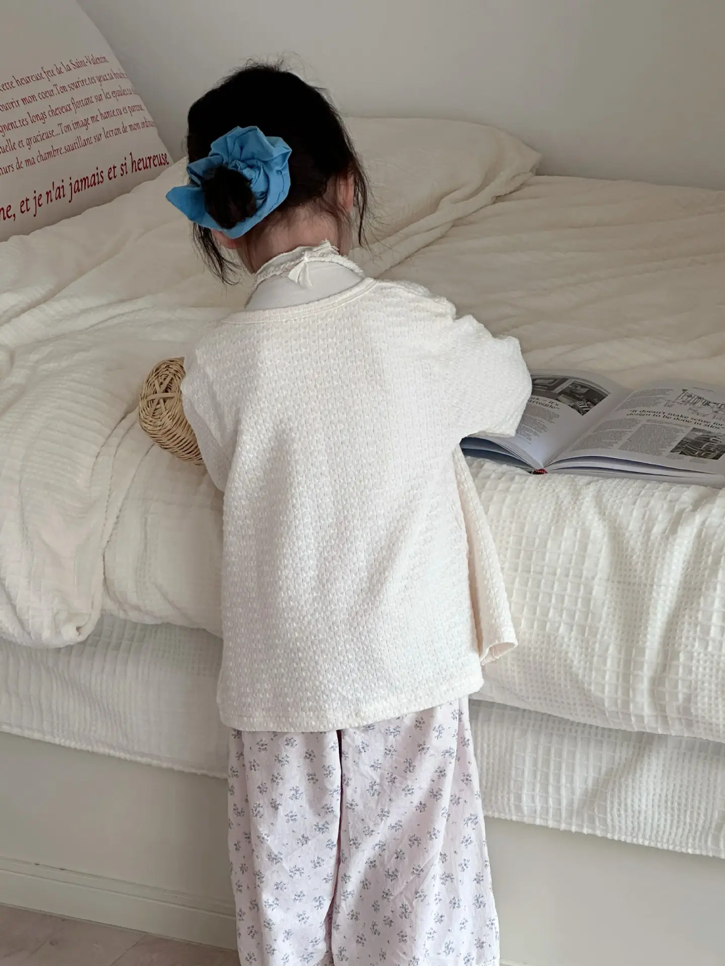 Girls Korean Jacket Pants Pastoral 2025 Spring Set - Image 7
