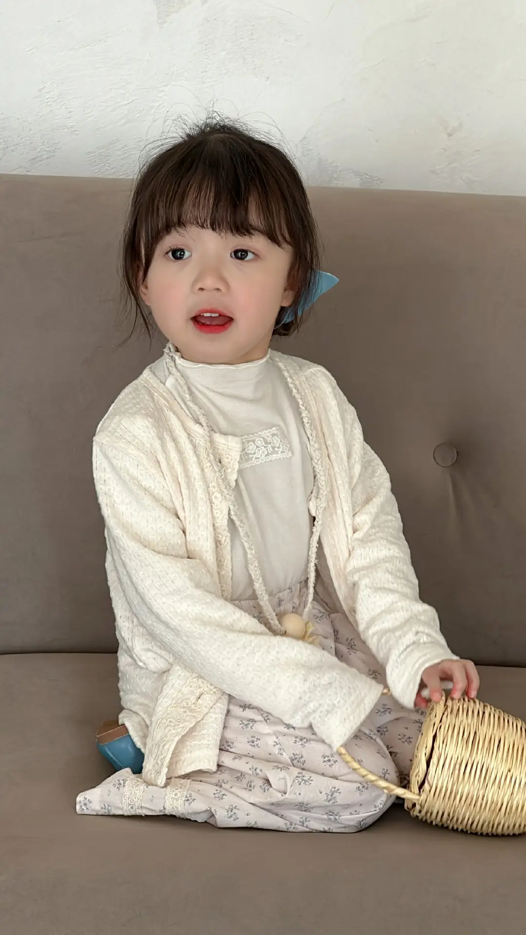 Girls Korean Jacket Pants Pastoral 2025 Spring Set — feature 7