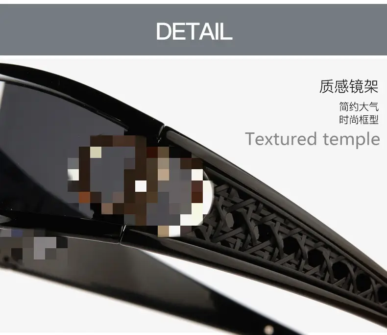 2025 Futuristic Black Sunglasses Women Two-In-One Glasses — feature 9