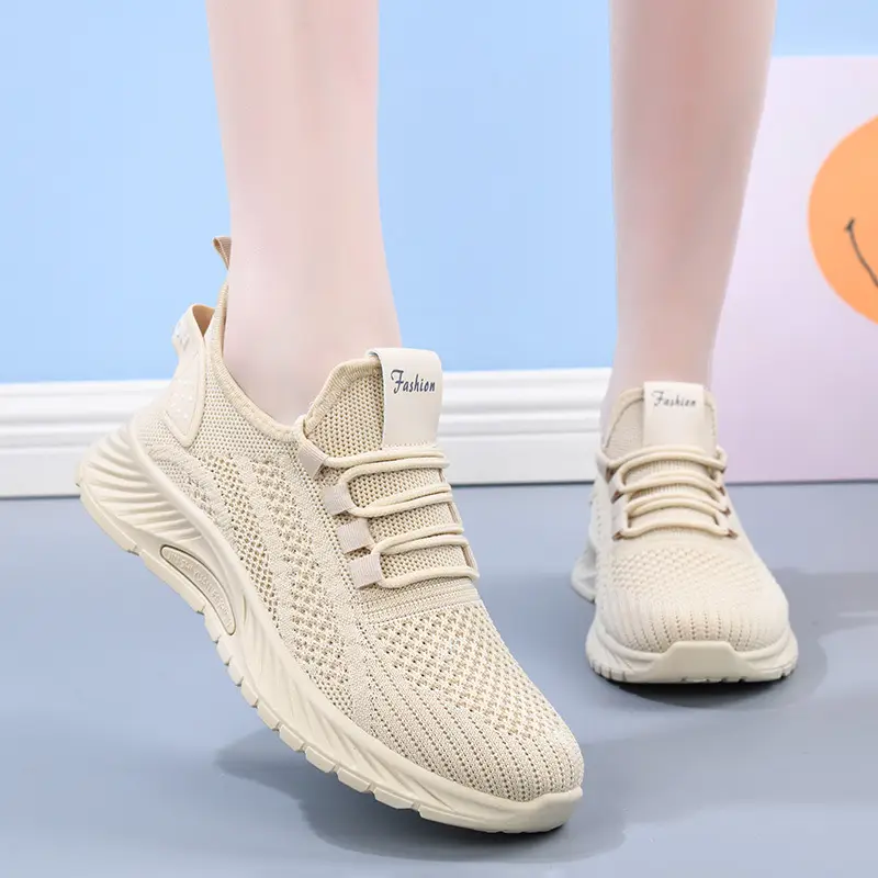Shoes Women's Sports Shoes Women's Fashion Soft Sole Thick Sole Breathable Lightweight Easiest for Match Mountaineering Casual Shoes Temu Cross-Border Dropshipping — feature 3